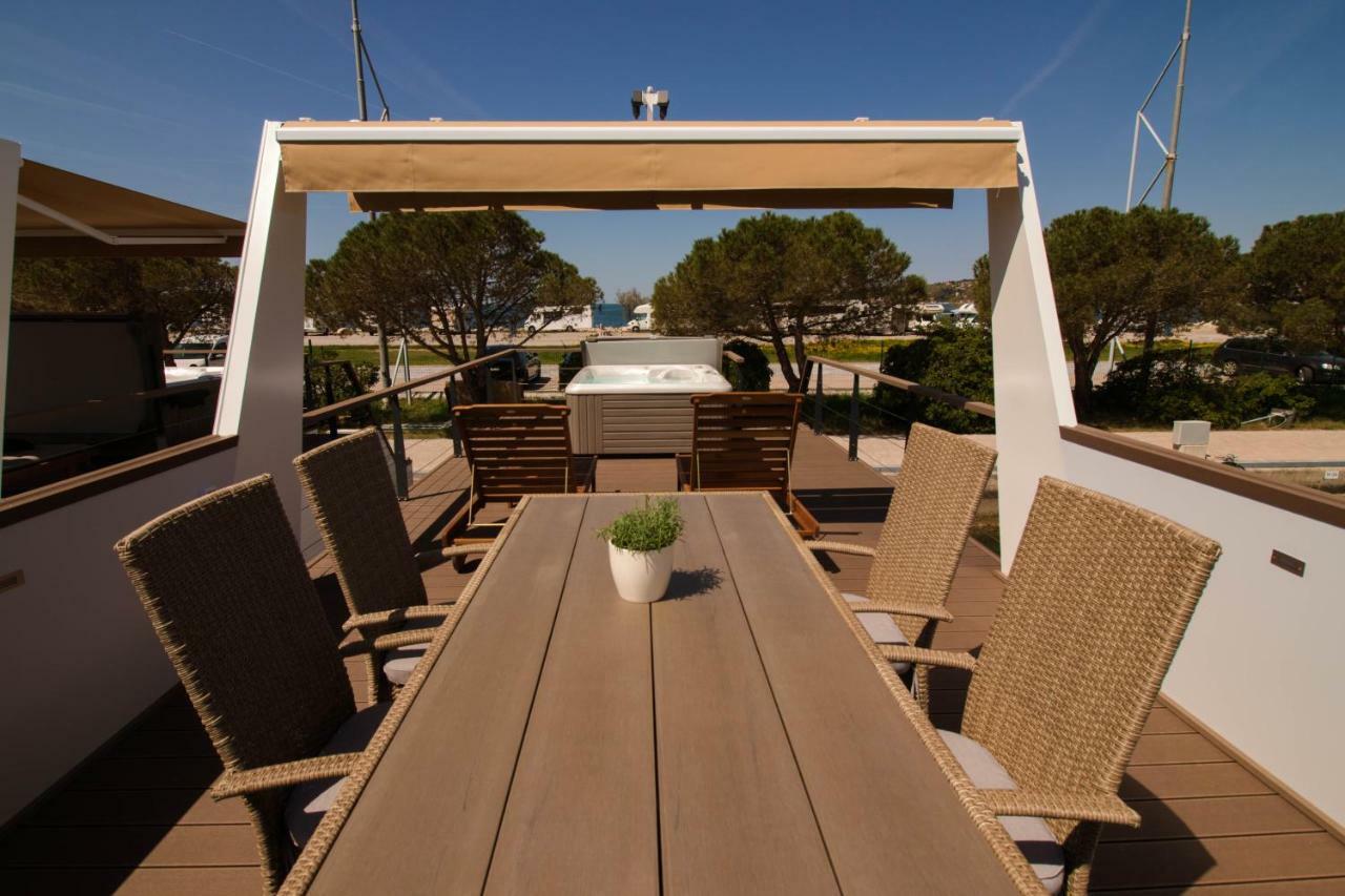 Marina Luxury Houseboat Lace Portoroz Bagian luar foto